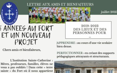 Lettre aux amis – Juillet 2023